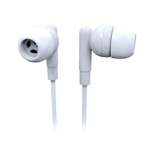 Auriculares láser con micrófono en blanco - Imagen 1 de 3