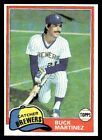 1981 Topps #56 Buck Martinez Milwaukee Brewers Baseball Card
