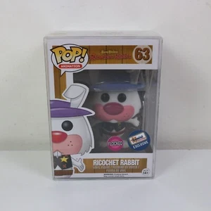 FUNKO POP HANNA BARBERA RICOCHET RABBIT 63 FLOCKED EXCLUSIVE GEMINI COLLECTIBLES - Bild 1 von 6