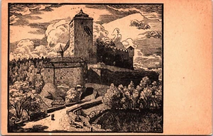 Postal de colección República Checa Libošovice Hrad Kost C161 - Imagen 1 de 2