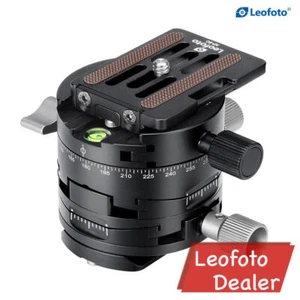 Open Leofoto G2 GEAR HEAD 3 IN 1 Panoramic Geared Ball Head Tripod Head ±10° BK - Picture 1 of 10