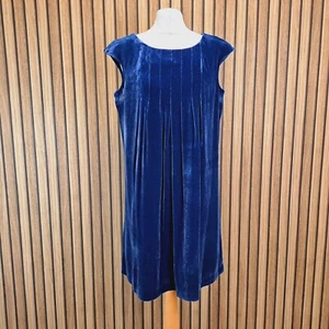 Next Samtkleid 14 türkisgrün ärmellos über Knielang - Bild 1 von 10