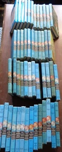 Lot of 50 Vintage Hardy Boys Books - 47 Blue Matte, 3 Glossy Hardcovers - Picture 1 of 9