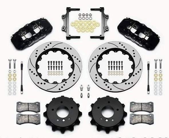 Wilwood BMW 325i,328i,Aero4 Rear Big Brake Kit W/Parking Brake,14" Rotors  - Image 1 of 4