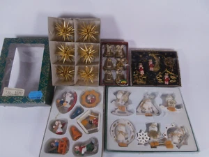 "Baumbehang Christbaumschmuck Figuren Glocken Alusterne Metall Baumschmuck - Bild 1 von 6