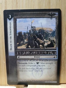 THE LORD OF THE RINGS TCG🏆2002 DEATH TO THE STRAWHEADS🏆Event - Trading Card - Picture 1 of 1