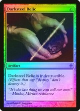 Darksteel Relic FOIL New Phyrexia PLD Artifact Uncommon MAGIC CARD ABUGames