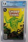 Saga of the Swamp Thing #37 CGC 7.0 pages blanches 1ère application kiosque à journaux Constantine
