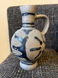 Antiker Krug Steinzeug 17. Jahrhundert Westerwald Raeren Bellarmine jug - Bild 1 von 9