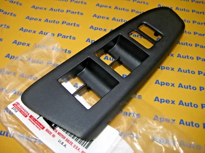 Toyota Tacoma Power Window Master Switch Bezel Drivers Side OEM Black 2012-2015 - Image 1 of 4