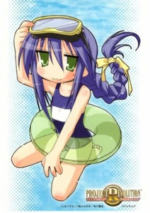 postcard promo Lucky Star anime Izumi Konata - Picture 1 of 2