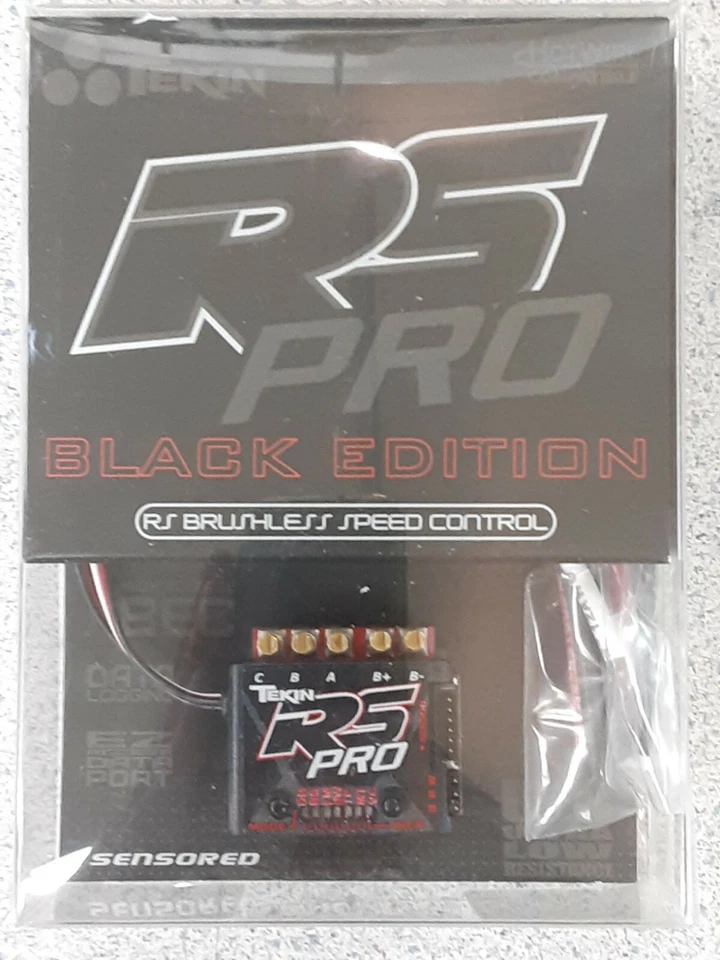 Tekin RS Pro Black Edition BL Sensored/Sensorless Brushless ESC TT1160 Brand New - Image 1 of 3