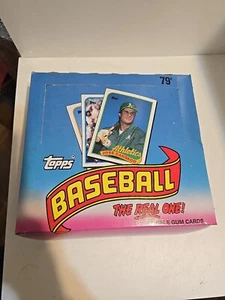 1989 TOPPS Baseball CELLO Card Box 24 Packs UNOPENED - LAST1 - Bild 1 von 5