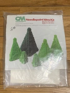 Kit punto ago albero di Natale COLUMBIA MINERVA nuovo con scatola vintage 1978 8241 - Foto 1 di 12