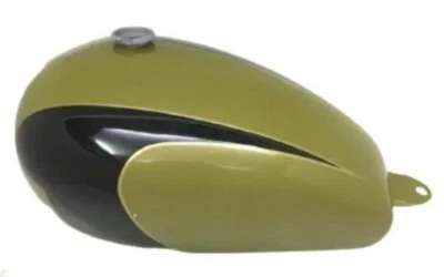 Tanque de gasolina Triumph T150 verde y negro/APTO PARA Foto 1 de 4