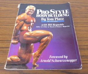 Pro-Style Bodybuilding By Tom Platz With Bill Reynolds 1985 Edition P/Back Book - Picture 1 of 12