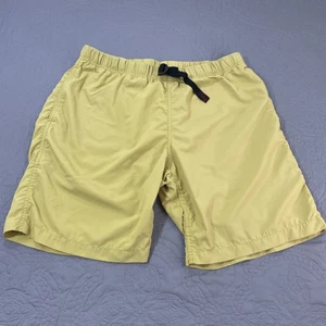 Gramicci pantaloncino uomo grande giallo nylon asciugatura rapida escursionismo outdoor arrampicata cintura - Foto 1 di 8