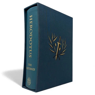 The Histories HERODOTUS Folio Society 2020 LIMITED EDITION Fine Leather Binding - Imagem 1 de 4