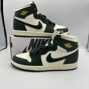 Nike Air Jordan 1 Retro Alto Abeto Pro Verde Inédito Nuevo Talla 2y - Imagen 1 de 9