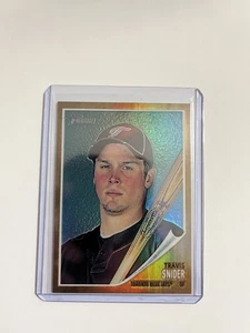 2011 Topps Heritage Chrome Refractor Numbered Travis Snider Numbered 543/562 - Picture 1 of 2