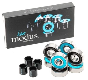 Modus Blue Skateboard Bearings - Picture 1 of 2