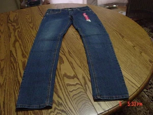 Girls Embellished Skinny Blue Jeans by Jordache - Picture 1 of 5