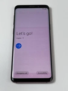 Samsung Galaxy S9 64GB (Unlocked) SM-G960U Lilac Purple - Picture 1 of 9