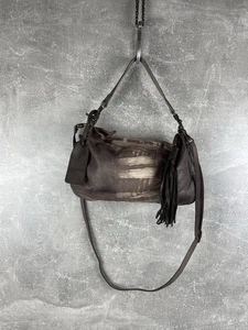 Caterina Lucchi Brown Leather Shoulder Crossbody Avant Garde Bag Made in Italy - Picture 1 of 17