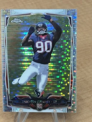 🔥🏈 2014 Topps Chrome - Jadeveon Clowney #120 Pulsar Refractor (RC) 🏈🔥 - Image 1 of 4