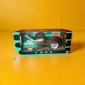 🔥M2 Machines 2025🔥Ground Pounders 1956 Ford F-100 #R131 1:24 Scale Die-cast🔥 - Picture 1 of 4