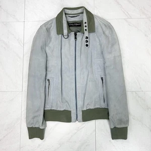Dolce&Gabbana Suede Military Leather Jacket 50 - Picture 1 of 15