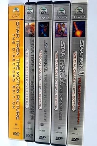 STAR TREK: DIRECTORS & SPECIAL COLLECTORS EDITION / 5 MOVIE DVD R1 BUNDLE - GC. - Picture 1 of 20