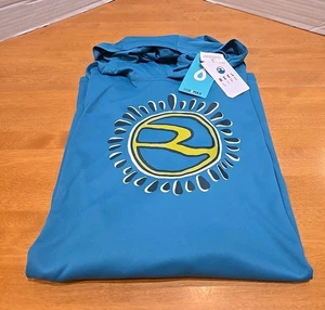 Reel Life Biscay Bay UPF-50 Sun Defender Hoodie Men's 2XL Beach Surf Fishing  - Picture 1 of 12