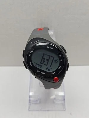 Nike Bowerman Triax Speed 50 Lap Digital Sports Watch 100M WR0082  New Battery - Image 1 of 4