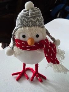 Target Wondershop Featherly Friends Holiday Winter Bird with Red Scarf & Hat - Picture 1 of 5