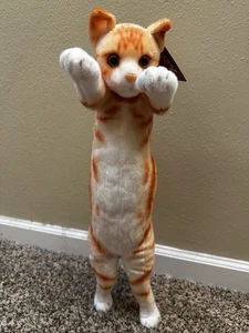 2025 SDCC UCC Exclusive Crazy Kitten 20 Zoll stehende Katze Plüschtiere ORANGE NEU NIEDLICH! - Bild 1 von 5