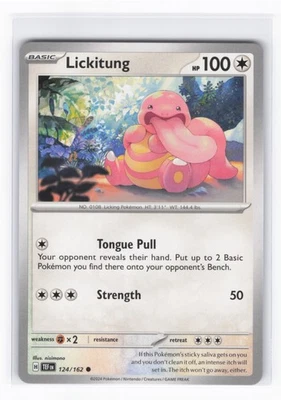 Lickitung (Common) SV05: Temporal Forces 124/162 NM - Image 1 of 2