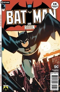 BATMAN AND ROBIN #12 PORTADA D SIMONE DI MEO BATMAN 85 ANIVERSARIO CARTULINA... - Imagen 1 de 1
