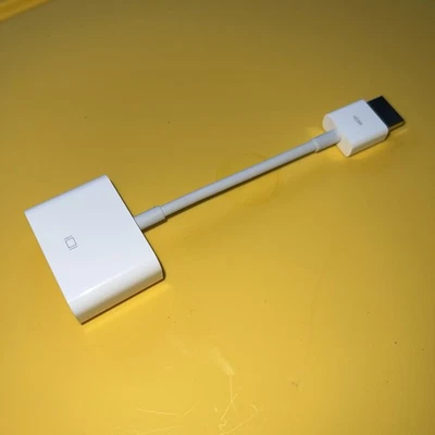 Apple OEM HDMI to DVI Adapter for External Display - White (MJVU2AM/A) - Image 1 of 3