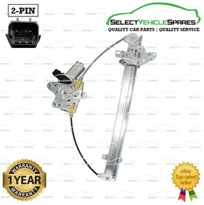 NEW FRONT LEFT PASSENGER WINDOW REGULATOR MOTOR FOR NISSAN NAVARA D23 2016-2023 - Picture 1 of 5