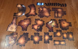 Shadows of Brimstone Swamps of Death Core Game Replacement Map Tiles - Picture 1 of 6
