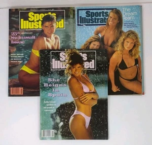 Sports Illustrated Lot Of 3 Swimsuit Issue 25th Anniversary 1989 Kathy Ireland - Bild 1 von 23