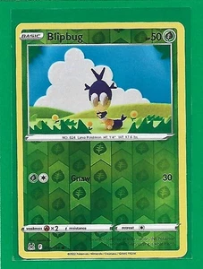 Pokémon TCG SWSH Lost Origin Blipbug #18/196 Common Reverse Holo - Picture 1 of 2