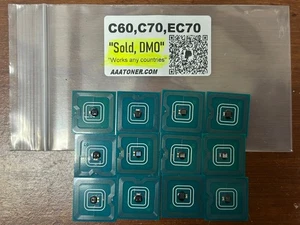 12 x Toner Chip for Xerox C60, C70, EC70 Production Printer Refill (3 sets) - Picture 1 of 3