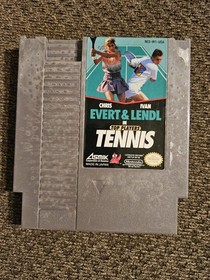 Top Players Tennis - Nintendo NES - Chris Evert Ivan Lendl 