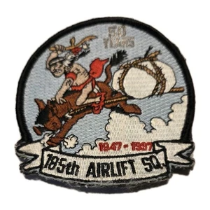 185th AIRLIFT SQUADRON "50 YEARS 1947-1997" Stick On - Bild 1 von 2