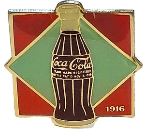 Prendedor Celebración Centenario Coca Cola "1916" Serie 1986 - Imagen 1 de 3