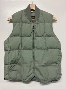 Vintage Eddie Bauer Down Vest S/M 1950s Sz 38 - Picture 1 of 6