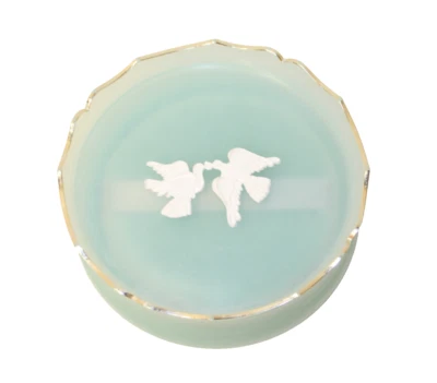 NUEVO POLVO DE POLVO DE BELLEZA AVON RAPTURE VINTAGE RARO AÑOS 60, PALOMA BLANCA, RED CON 6 OZ Foto 1 de 4