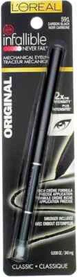 L'Oreal Paris Infallible Original Mechanical Eyeliner w Smudger Carbon Black 591 - Image 1 of 2